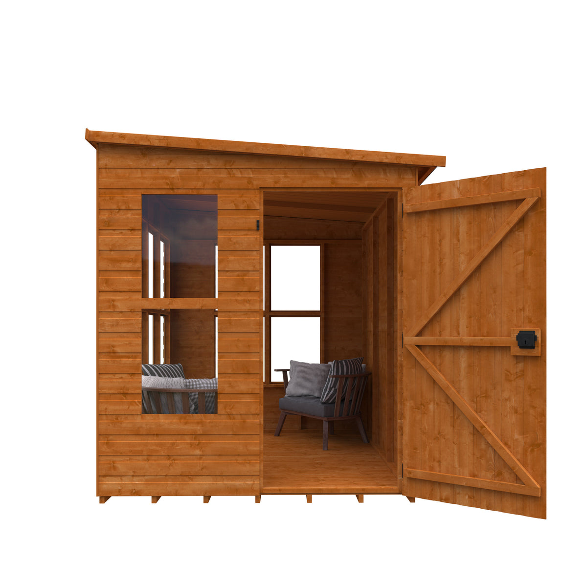 Redlands 6' x 10' Home Office Summer House | Sheds.co.uk