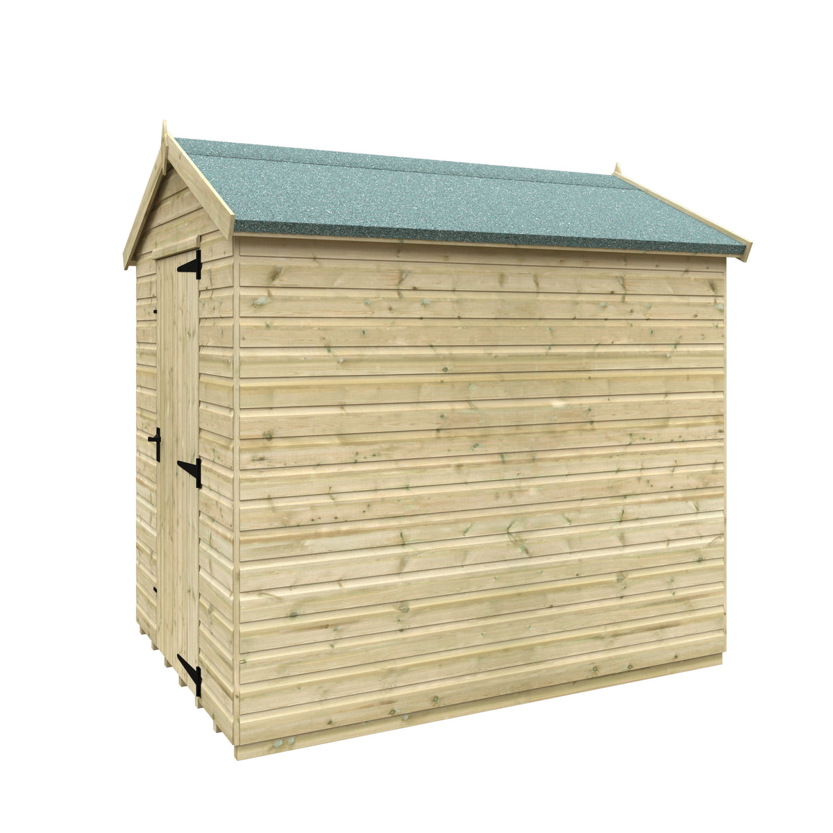 Redlands 8' x 10' Pressure Treated Deluxe Shiplap Apex Shed | Sheds.co.uk