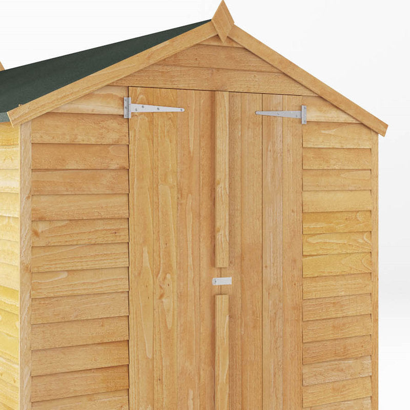 Adley 6' x 10' Double Door Overlap Apex Shed | Sheds.co.uk