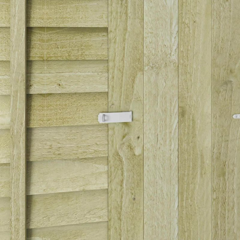 Adley 7' x 5' Overlap Modular Pent Shed | Sheds.co.uk
