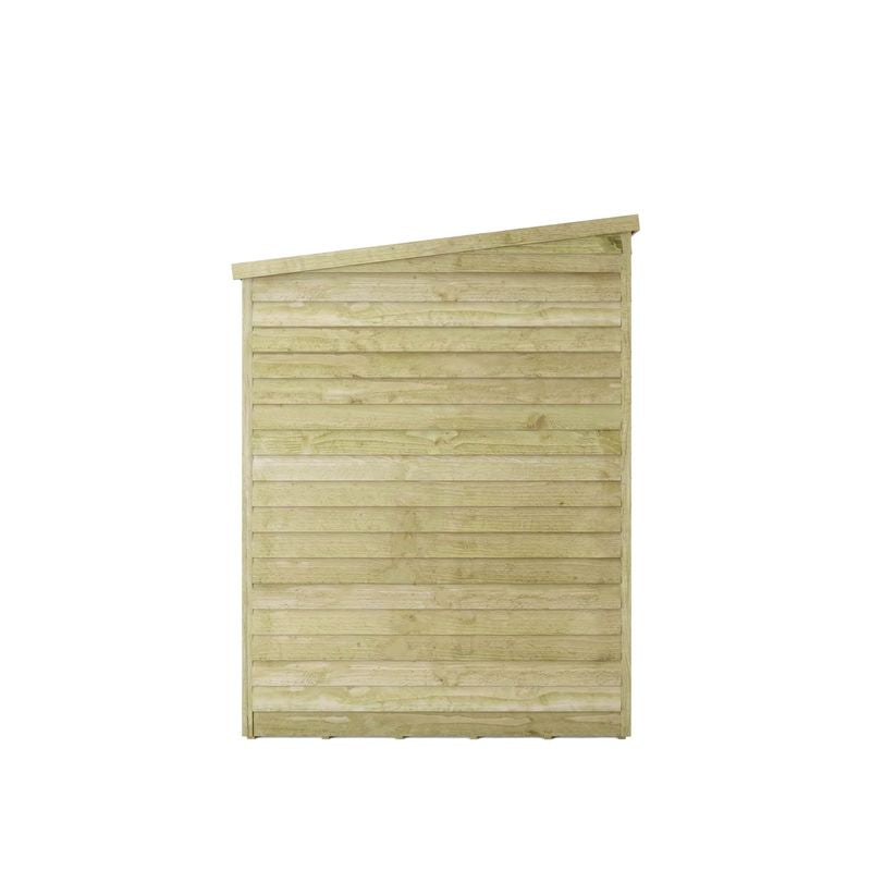 Adley 7' x 5' Overlap Modular Pent Shed | Sheds.co.uk
