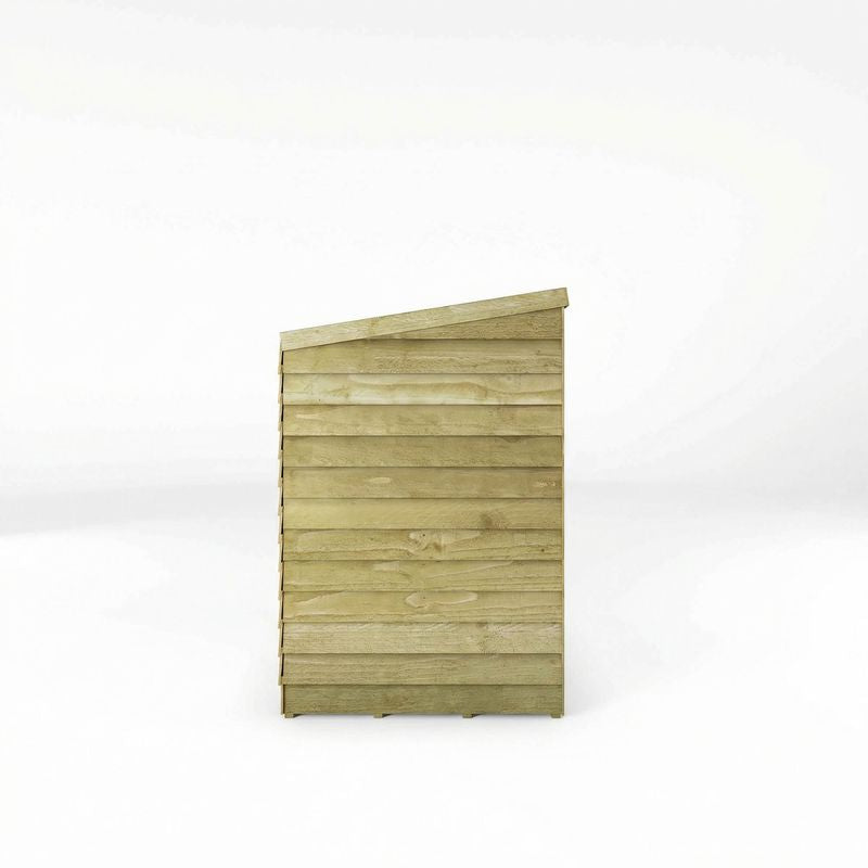 Adley 5' x 3' Overlap Pent Mower Store | Sheds.co.uk