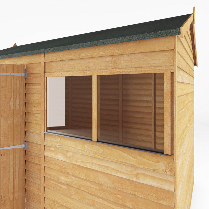 Adley 10' x 6' Overlap Reverse Apex Shed | Sheds.co.uk