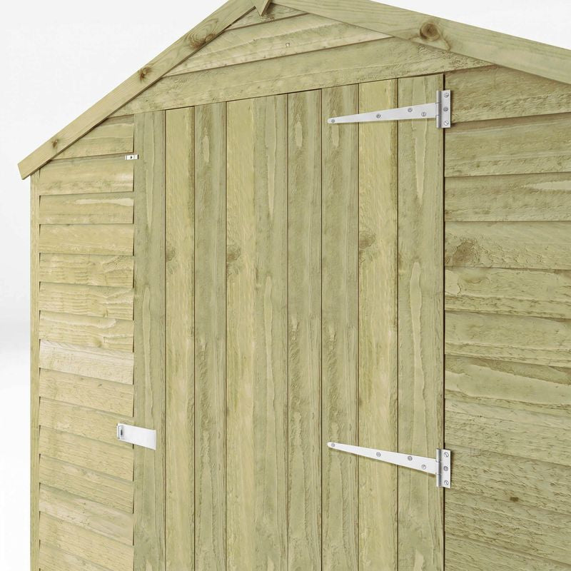 Adley 6' x 8' Overlap Apex Shed | Sheds.co.uk