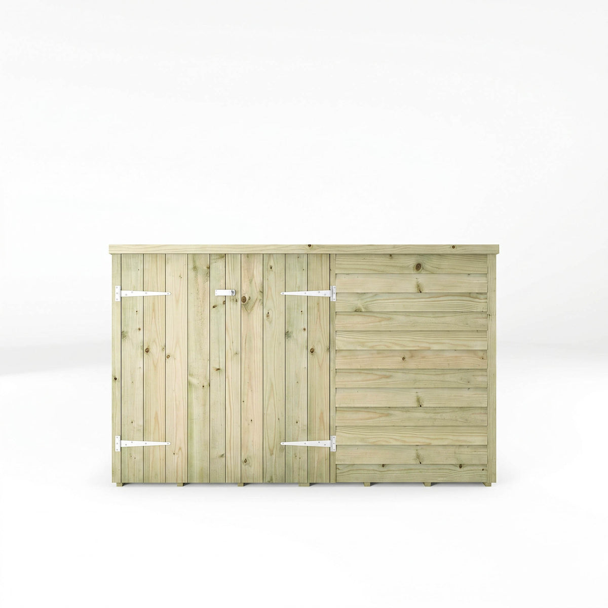 Adley 6' x 3' Overlap Pent Bike Shed | Sheds.co.uk