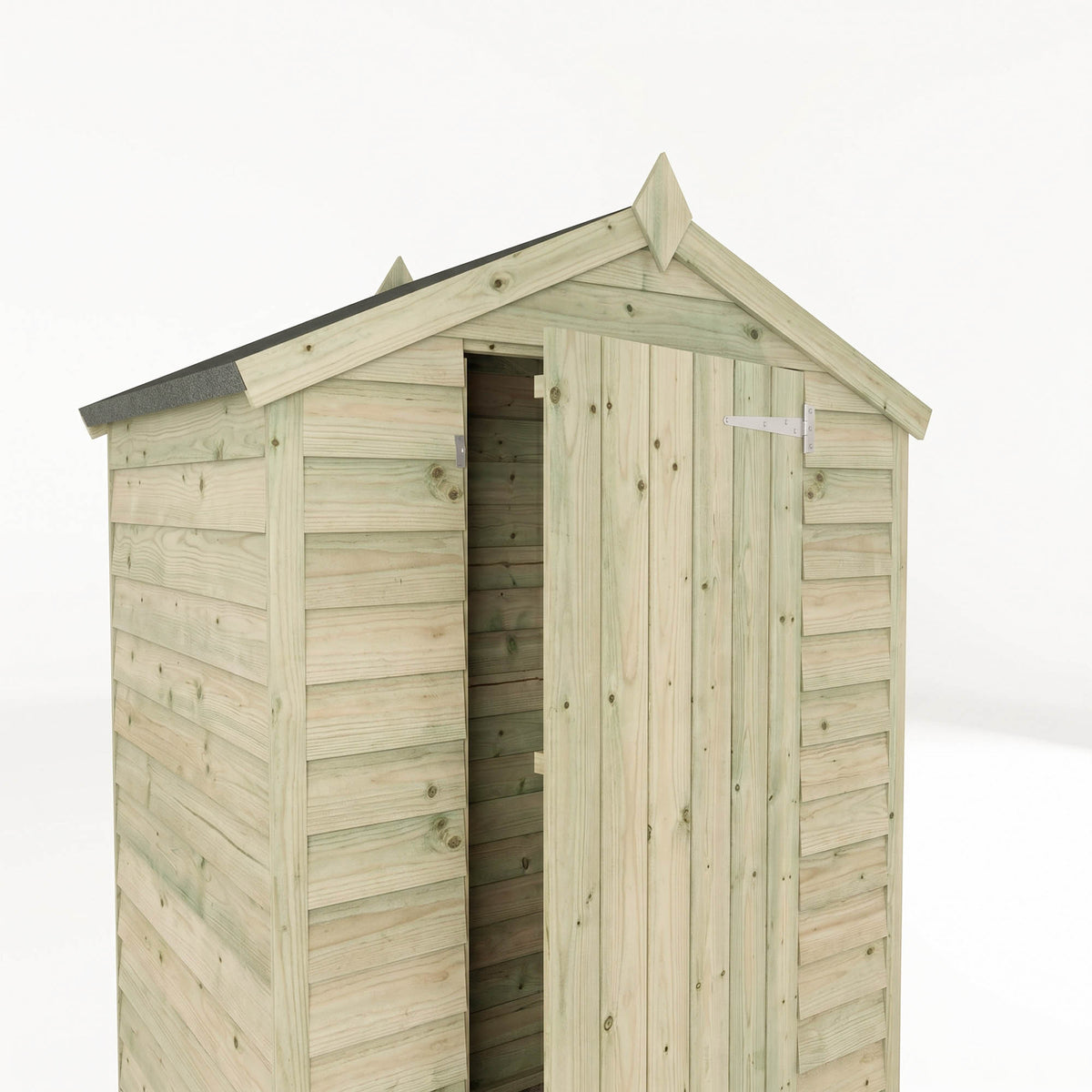 Adley 3' x 4' Windowless Overlap Apex Shed | Sheds.co.uk