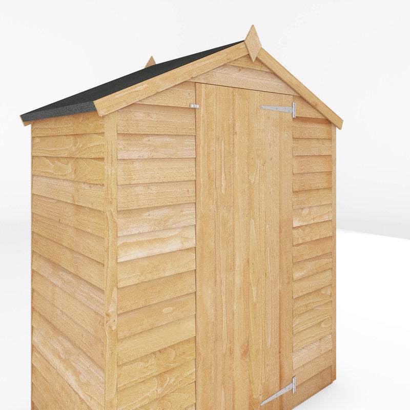 Adley 5' x 3' Windowless Overlap Apex Shed | Sheds.co.uk