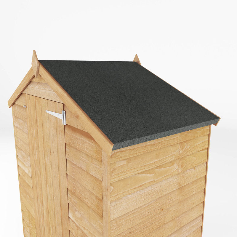 Adley 5' x 3' Windowless Overlap Apex Shed | Sheds.co.uk