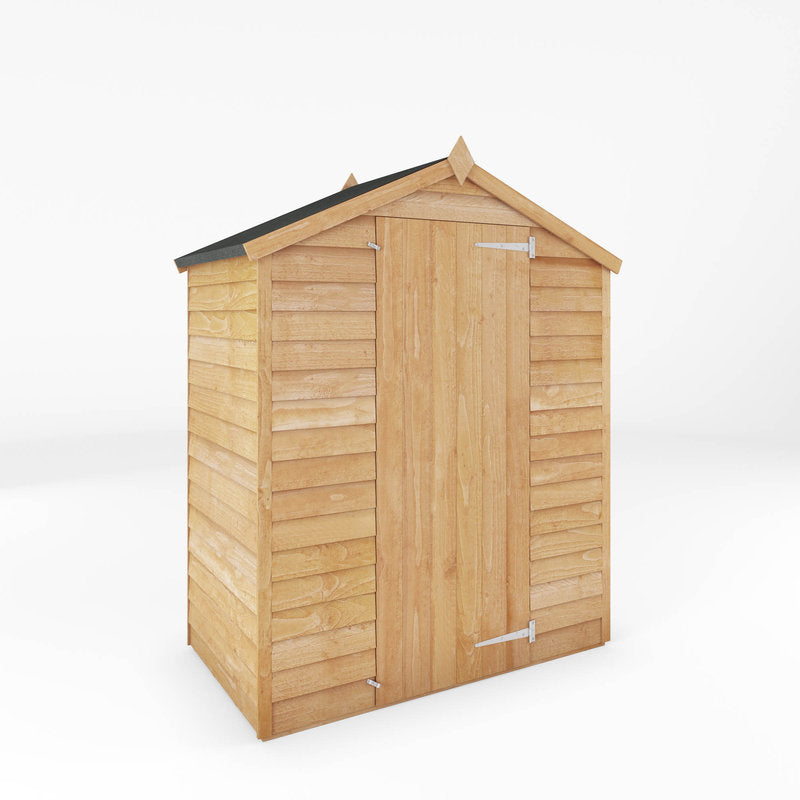 Adley 5' x 3' Windowless Overlap Apex Shed | Sheds.co.uk