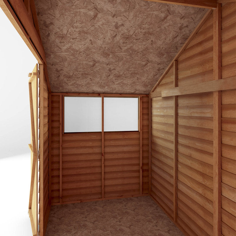 Adley 5' x 10' Double Door Overlap Apex Shed | Sheds.co.uk