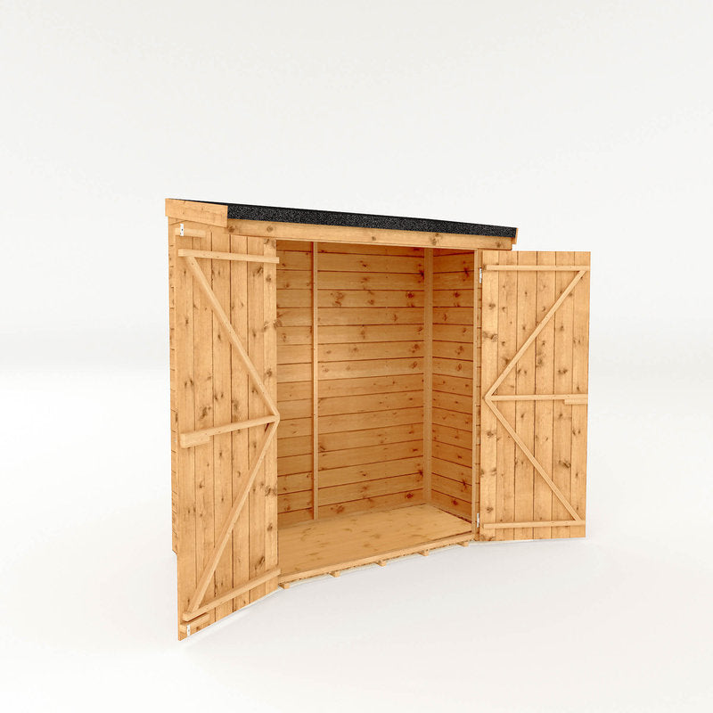 Adley 6' x 2'6" Tongue and Groove Pent Shed | Sheds.co.uk