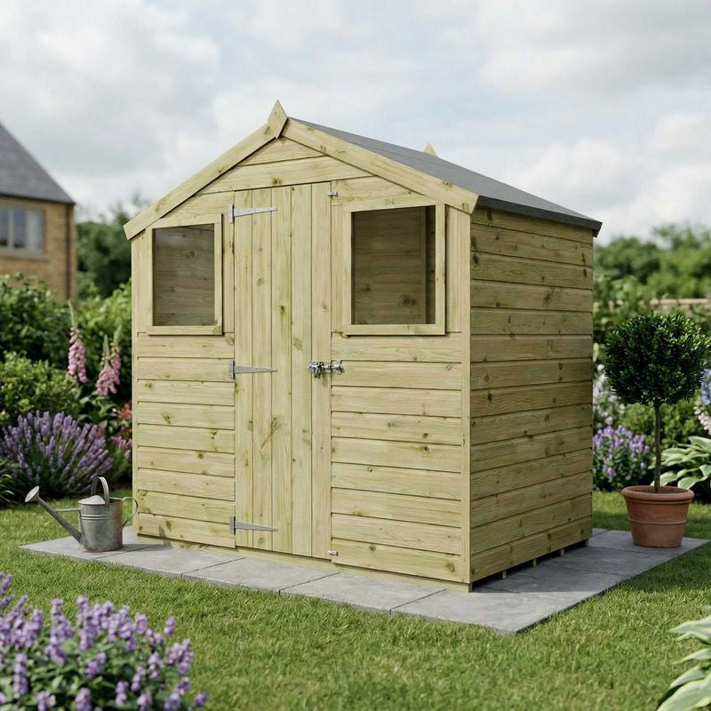Adley 6' x 4' Shiplap Apex Shed | Sheds.co.uk