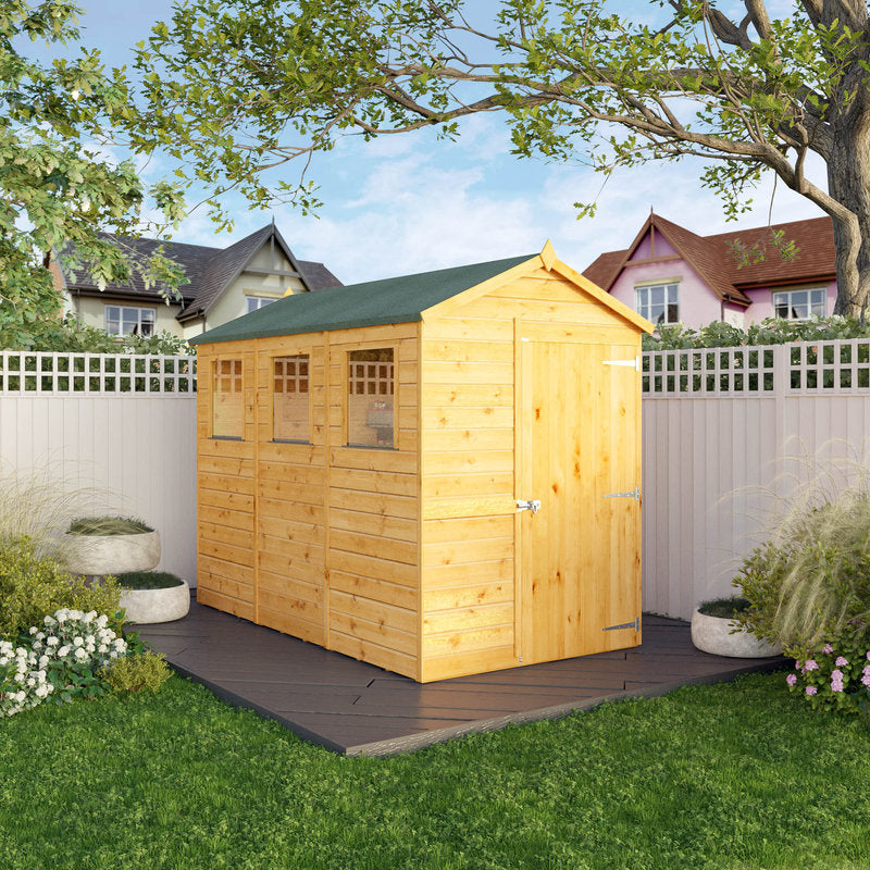 9 x 5 Modular Shiplap Apex Shed