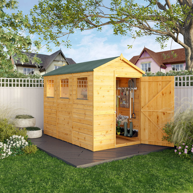 Adley 9' x 5' Modular Shiplap Apex Shed | Sheds.co.uk