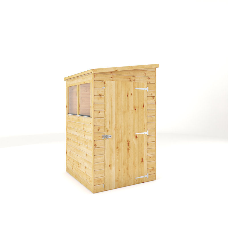 Adley 4' x 4' Modular Shiplap Pent Shed | Sheds.co.uk