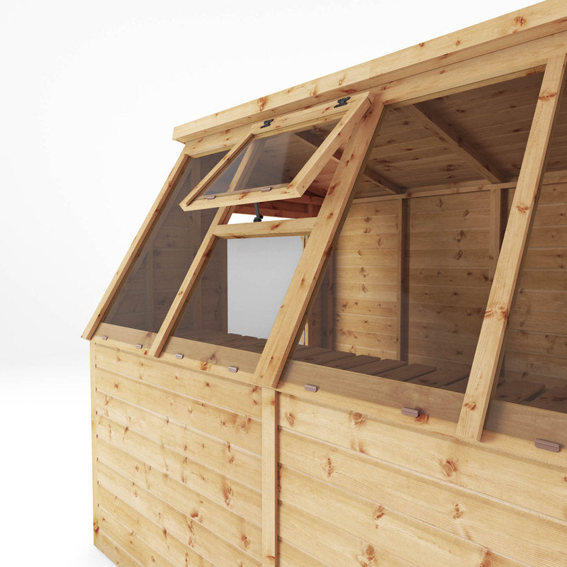Adley 6' x 8' Shiplap Potting Shed | Sheds.co.uk