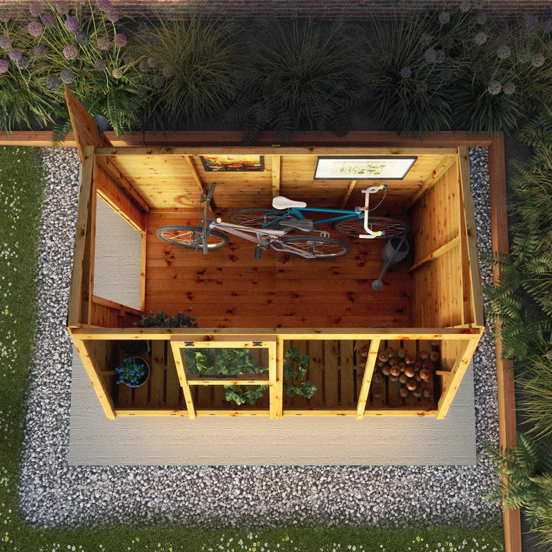 Adley 6' x 8' Shiplap Potting Shed | Sheds.co.uk