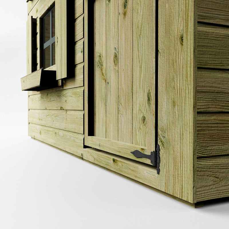 Adley 7' x 5' Jellytot Chalet Two Storey Playhouse | Sheds.co.uk
