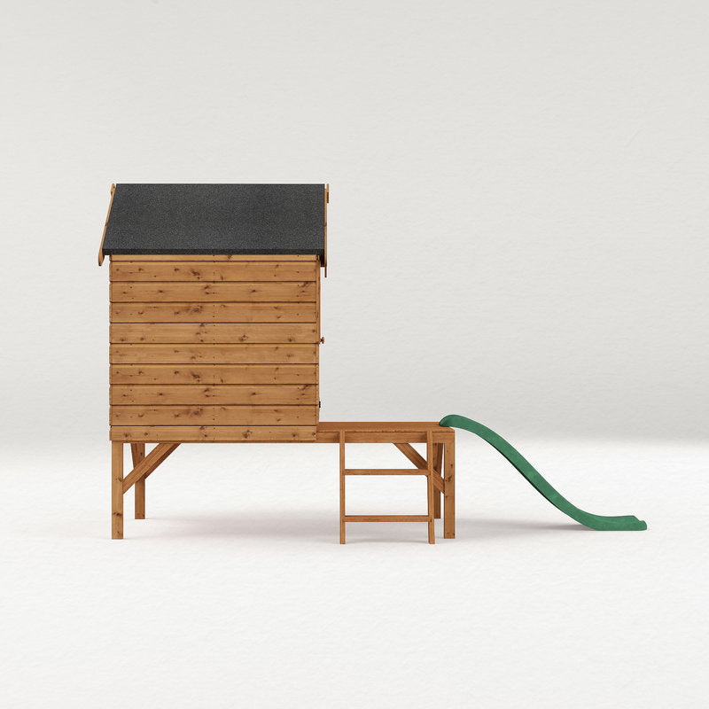Adley Jellytot Cosy Tower Playhouse & Slide | Sheds.co.uk