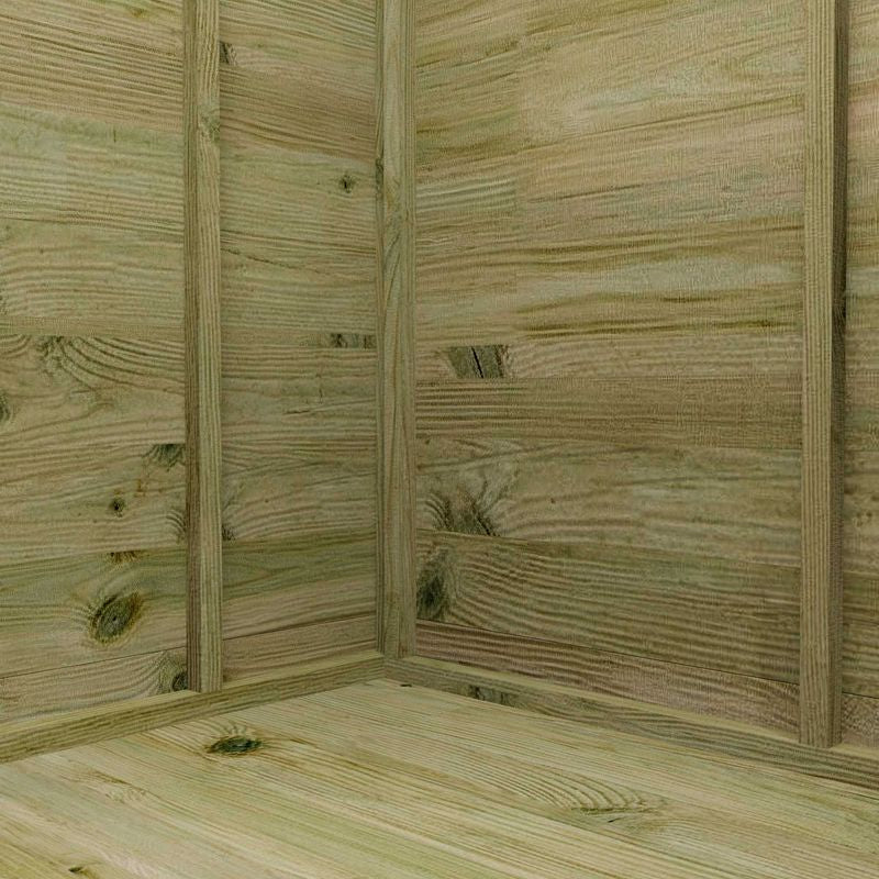 Adley 8' x 10' Premium Traditional Summer House With Veranda | Sheds.co.uk