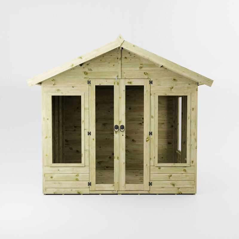 Adley 6' x 8' Adderbury Summer House With 2' Overhang | Sheds.co.uk
