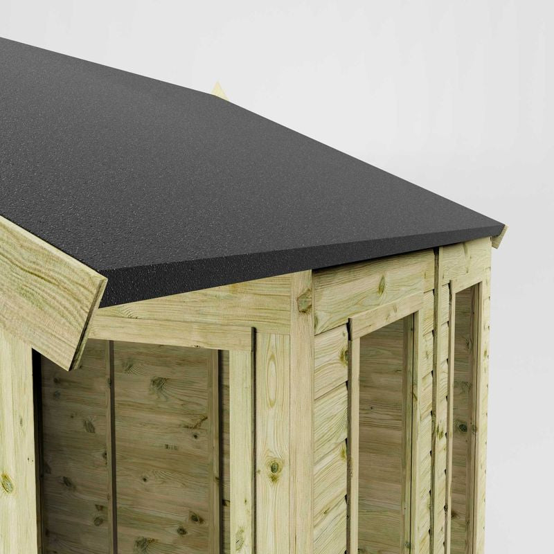 Adley 6' x 8' Adderbury Summer House With 2' Overhang | Sheds.co.uk