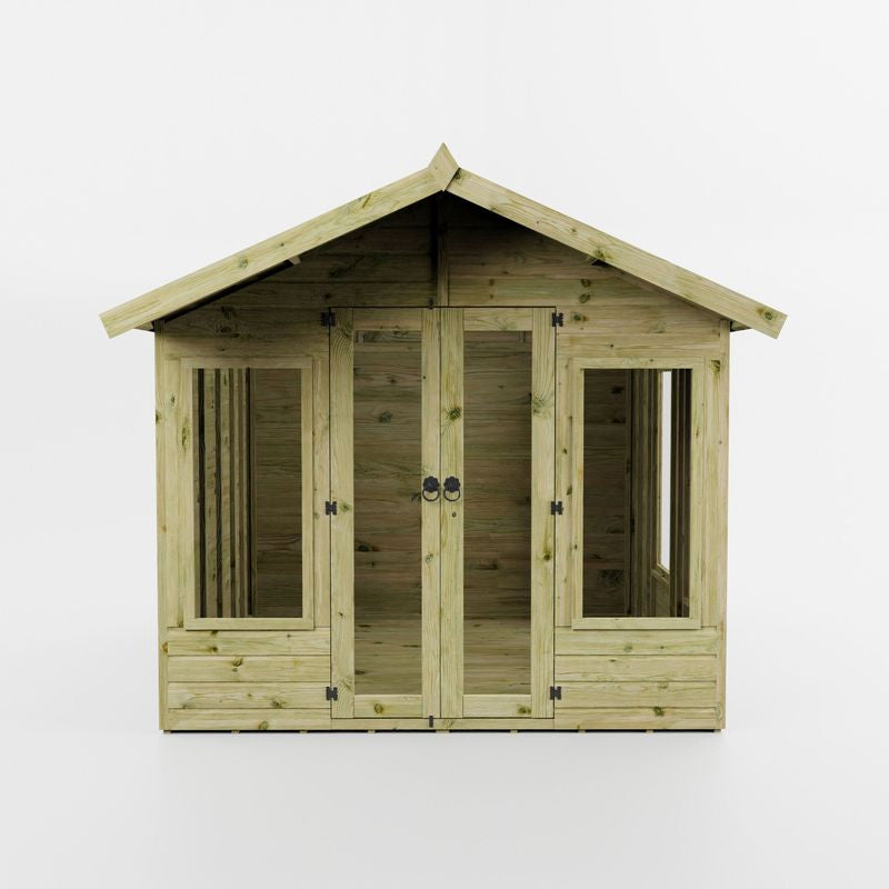 Adley 8' x 8' Adderbury Summer House With 2' Overhang | Sheds.co.uk