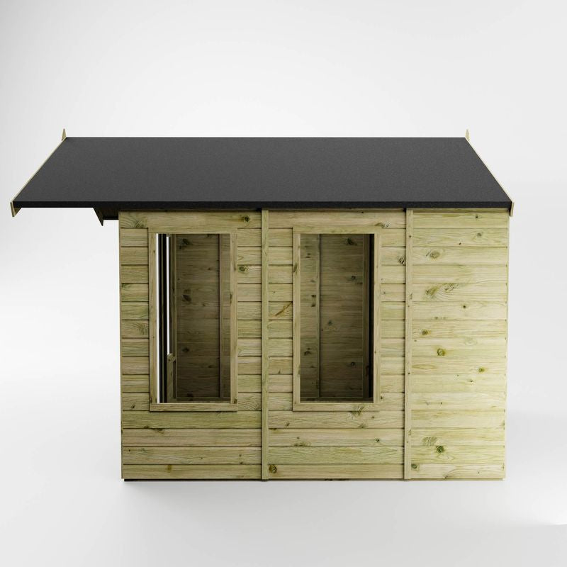 Adley 8' x 8' Adderbury Summer House With 2' Overhang | Sheds.co.uk