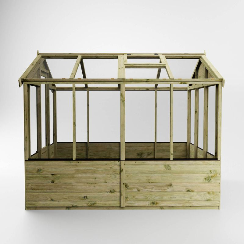Adley 6' x 8' Budget Shiplap Greenhouse | Sheds.co.uk