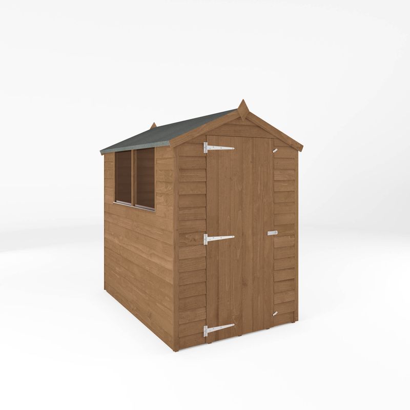 Adley 4' x 6' Pressure Treated Overlap Apex Shed | Sheds.co.uk