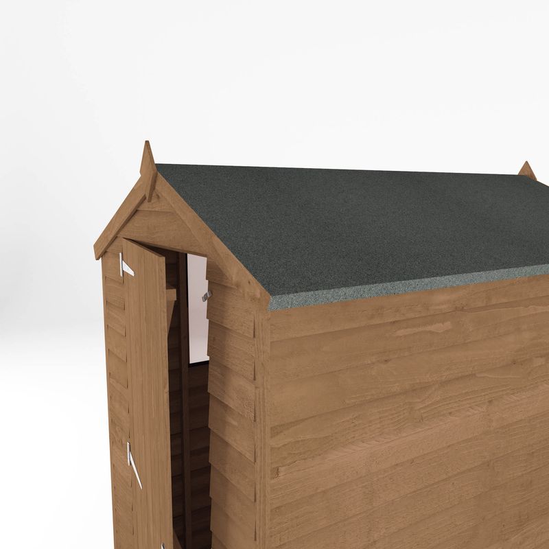 Adley 4' x 6' Pressure Treated Overlap Apex Shed | Sheds.co.uk