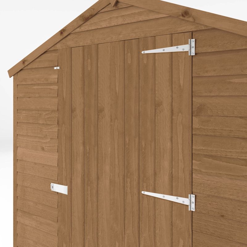 Adley 6' x 8' Pressure Treated Overlap Apex Shed | Sheds.co.uk