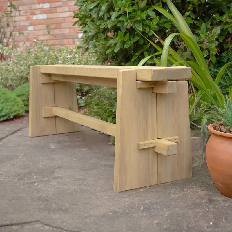 Hartwood 5' Sleeper Bench | Sheds.co.uk