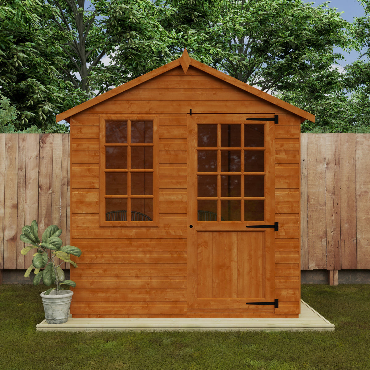 Redlands 7' x 5' Petit Summer House | Sheds.co.uk