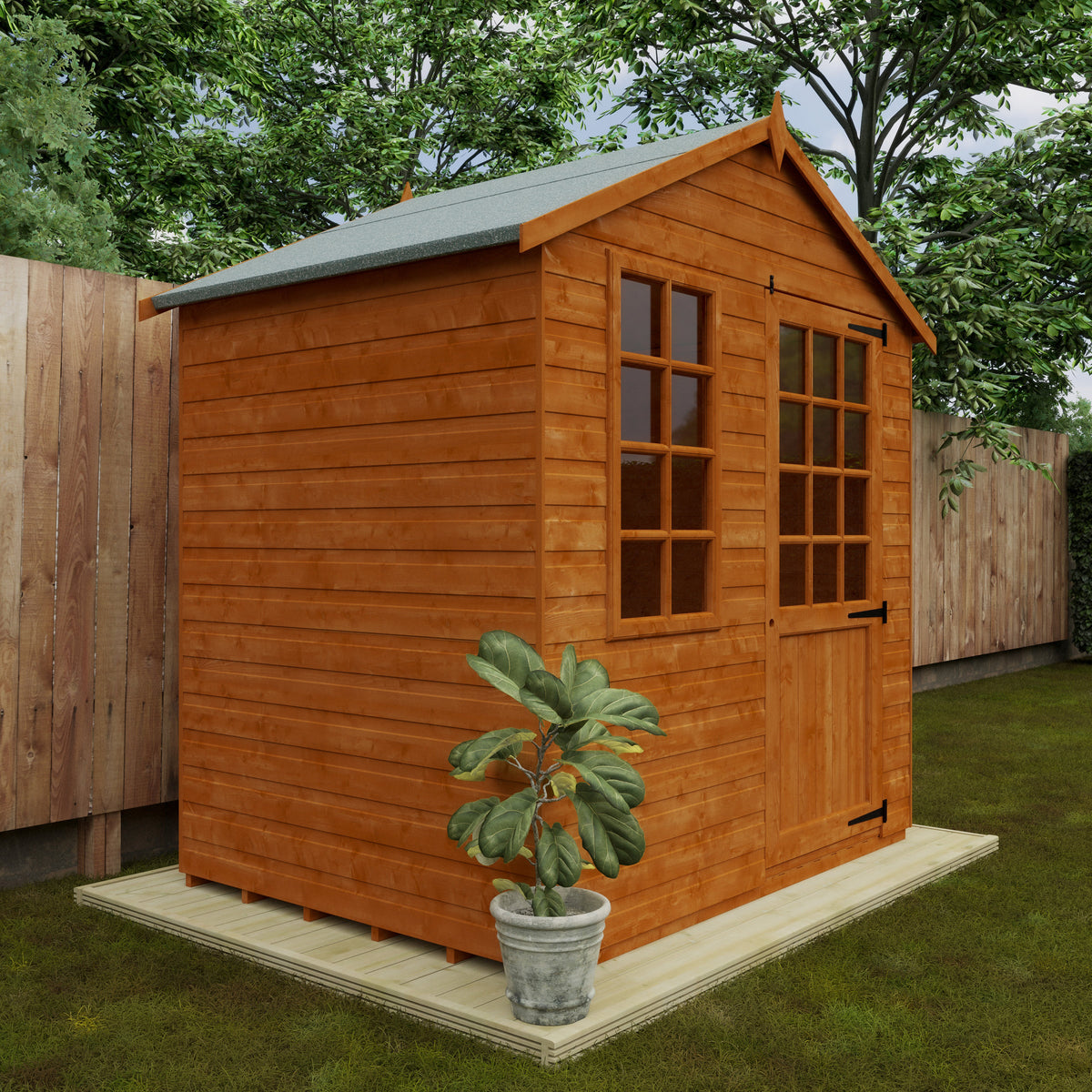 Redlands 7' x 5' Petit Summer House | Sheds.co.uk