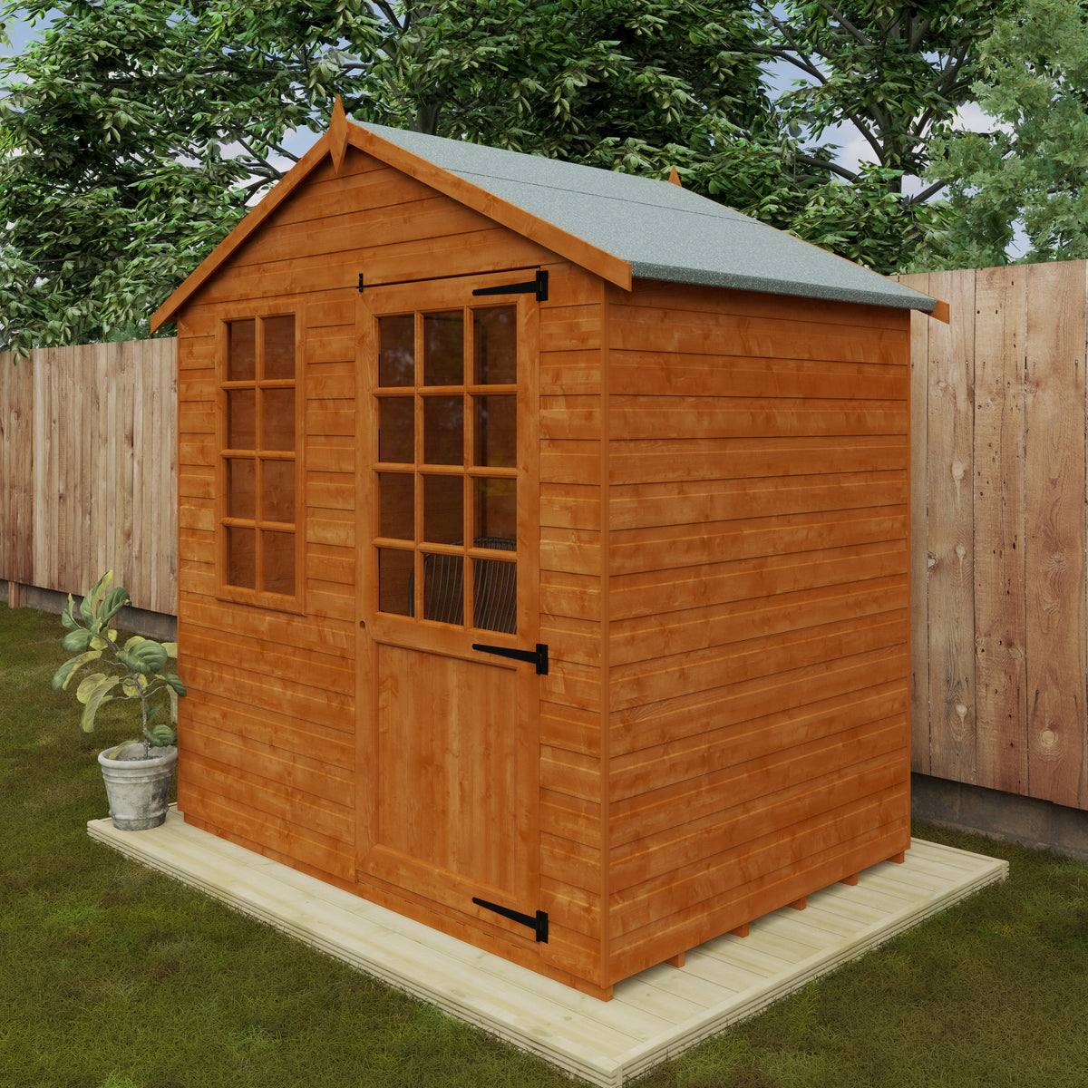 Redlands 7' x 5' Petit Summer House | Sheds.co.uk