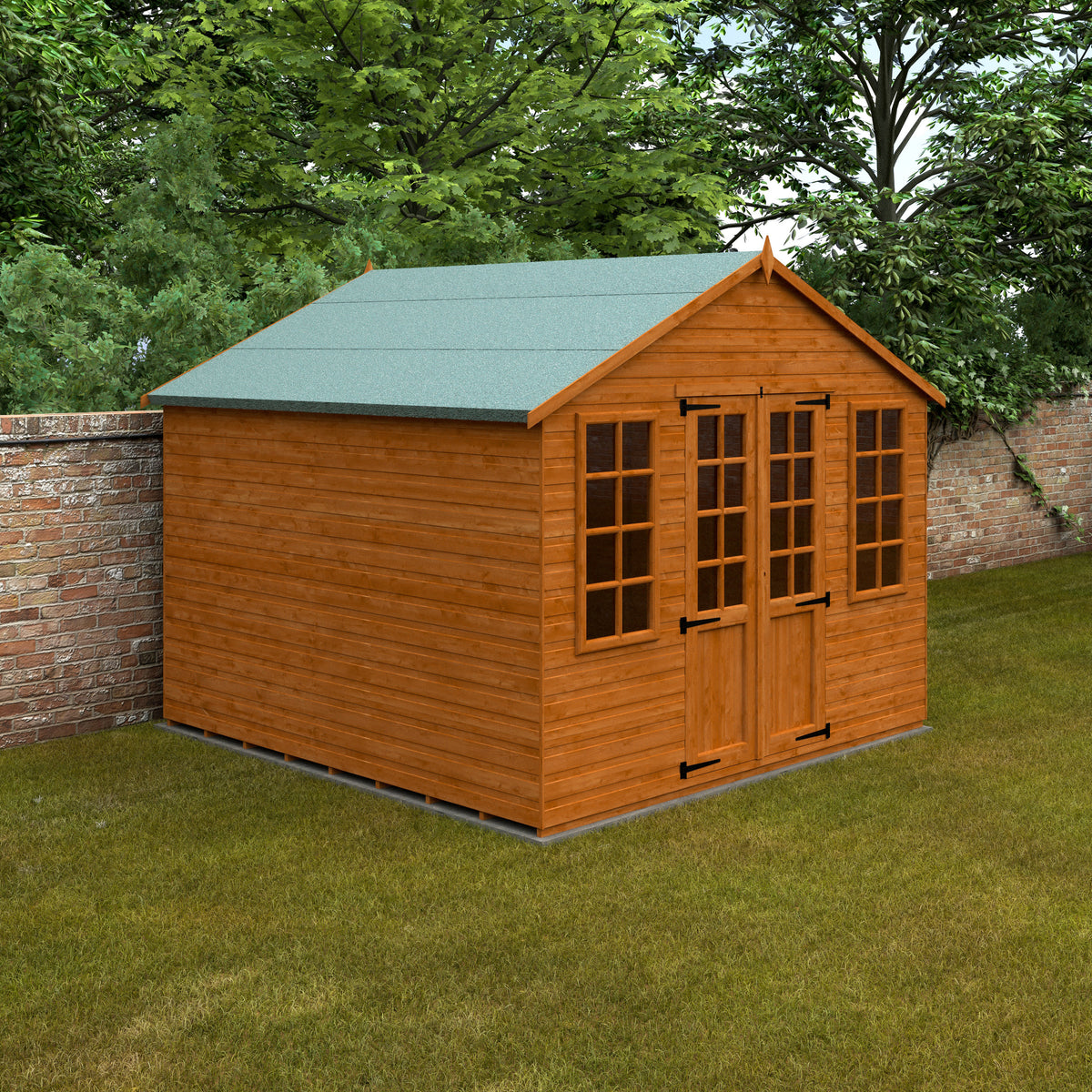 Redlands 10' x 10' Traditional Summer House | Sheds.co.uk