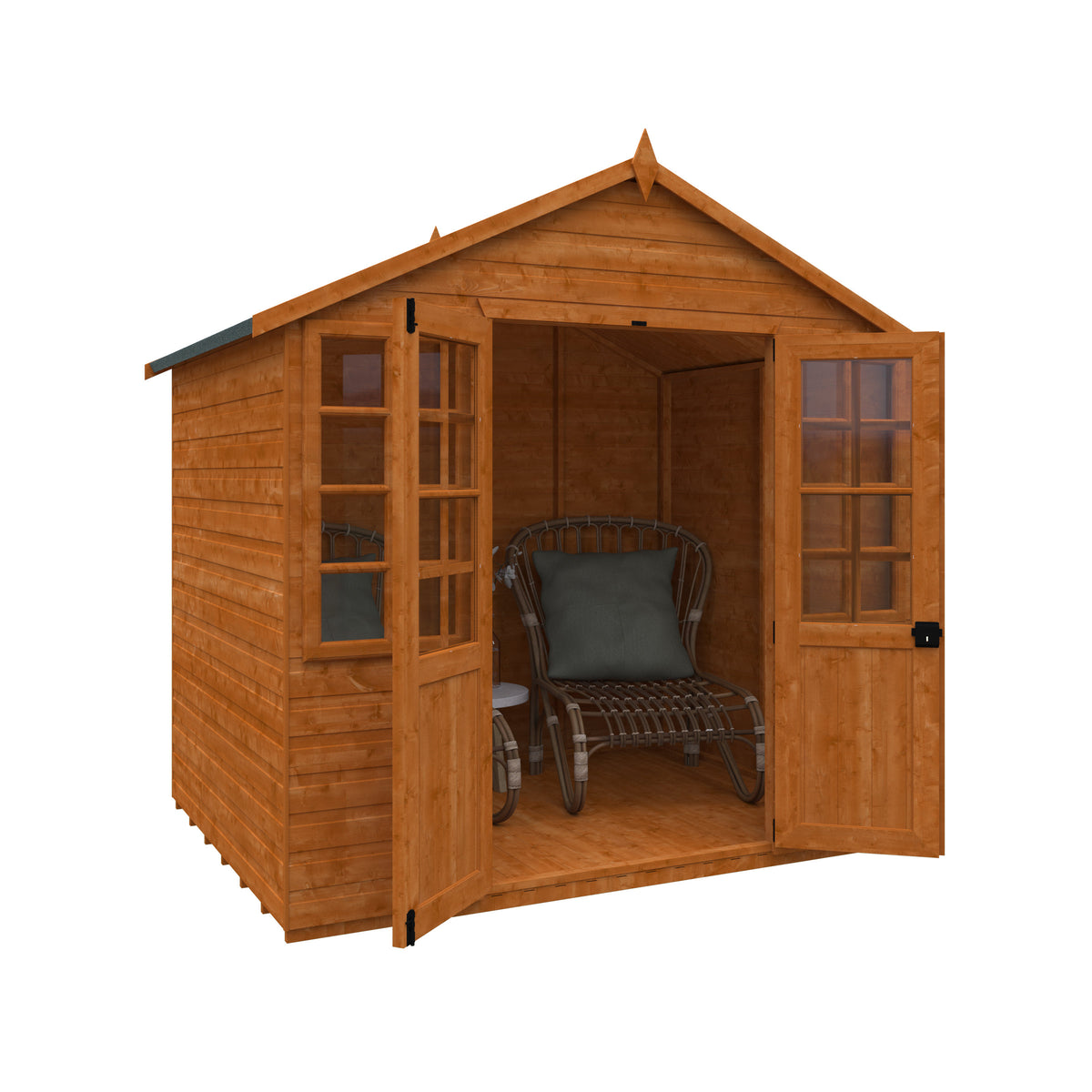 Redlands 8' x 6' Traditional Summer House | Sheds.co.uk