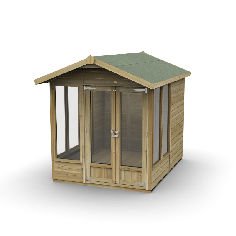Hartwood 6' x 8' Pressure Treated Premium Tongue & Groove Apex Summer House | Sheds.co.uk