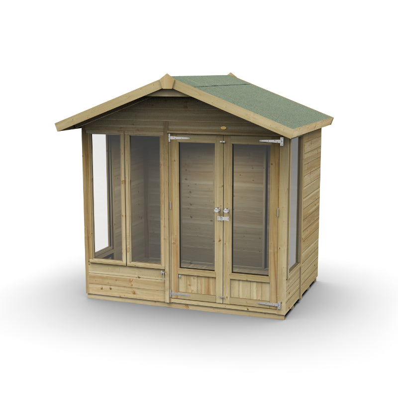 Hartwood 7' x 5' Pressure Treated Premium Tongue & Groove Apex Summer House | Sheds.co.uk