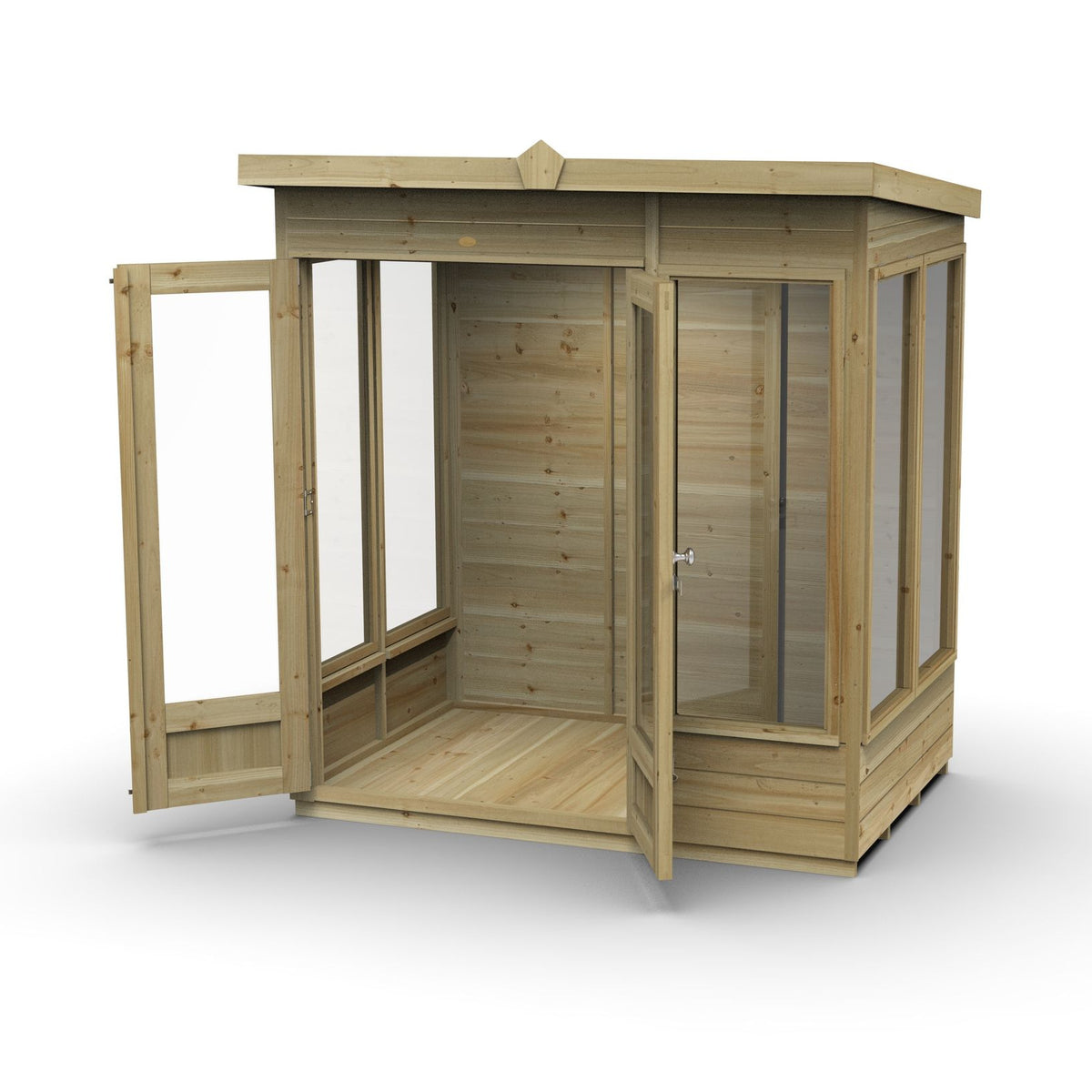 Hartwood 6' x 4' Pressure Treated Premium Tongue & Groove Pent Summer House | Sheds.co.uk