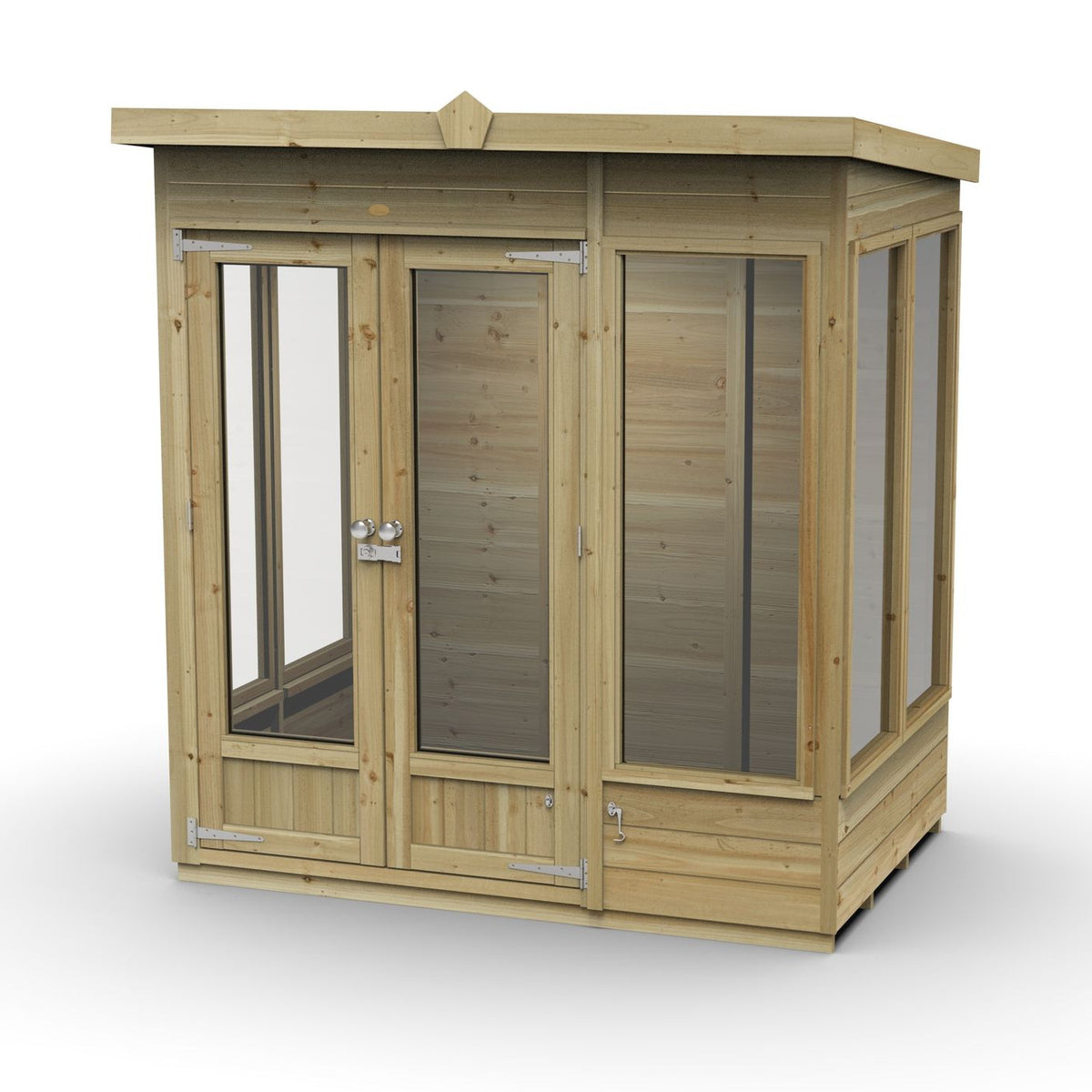 Hartwood 6' x 4' Pressure Treated Premium Tongue & Groove Pent Summer House | Sheds.co.uk