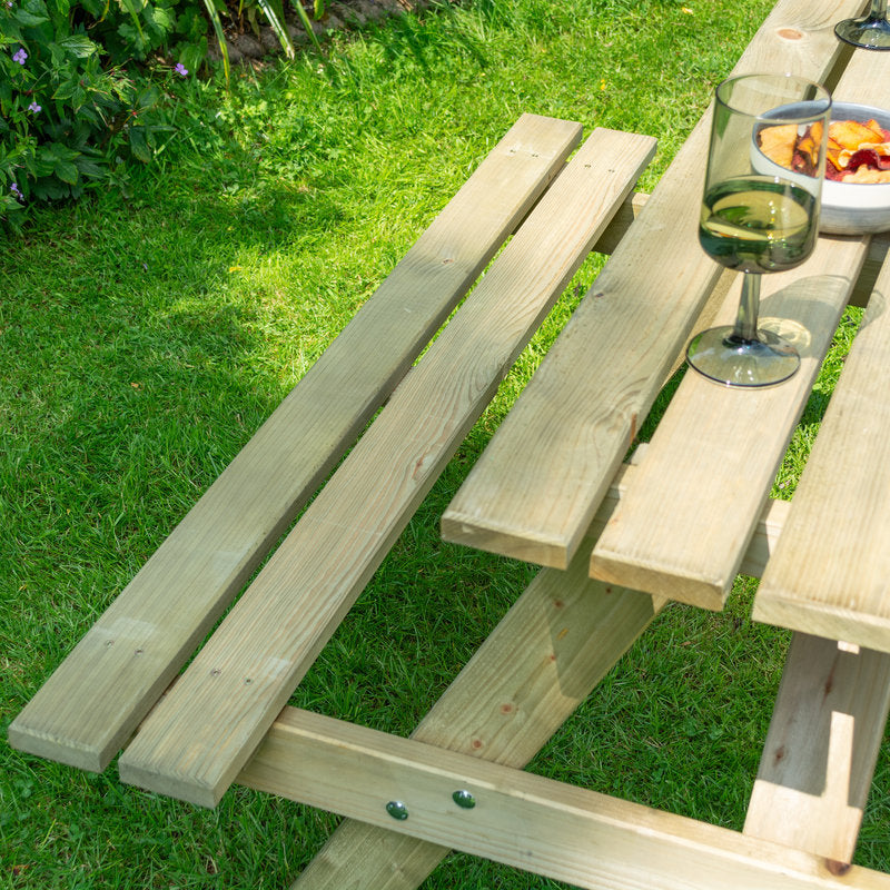 Rowlinson 4' Traditional Picnic Table | Sheds.co.uk