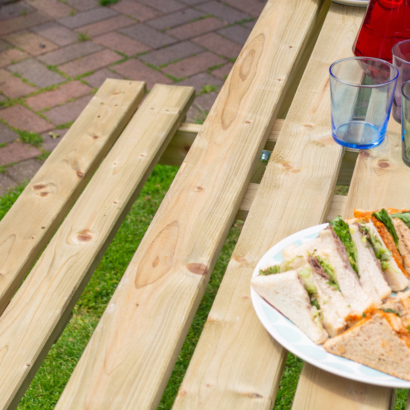 Rowlinson 5' Traditional Picnic Table | Sheds.co.uk