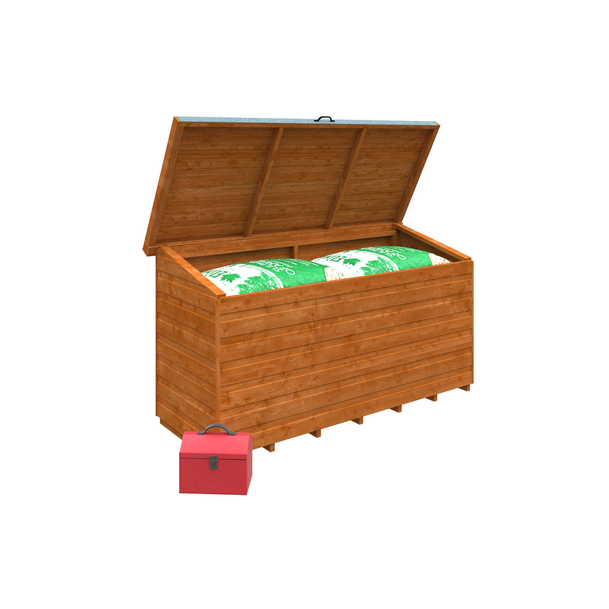 Redlands 6' x 2' Shiplap Tool Chest | Sheds.co.uk