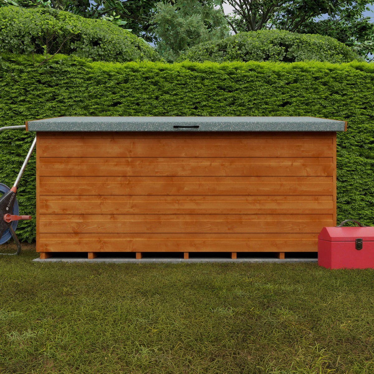 Redlands 6' x 2' Shiplap Tool Chest | Sheds.co.uk