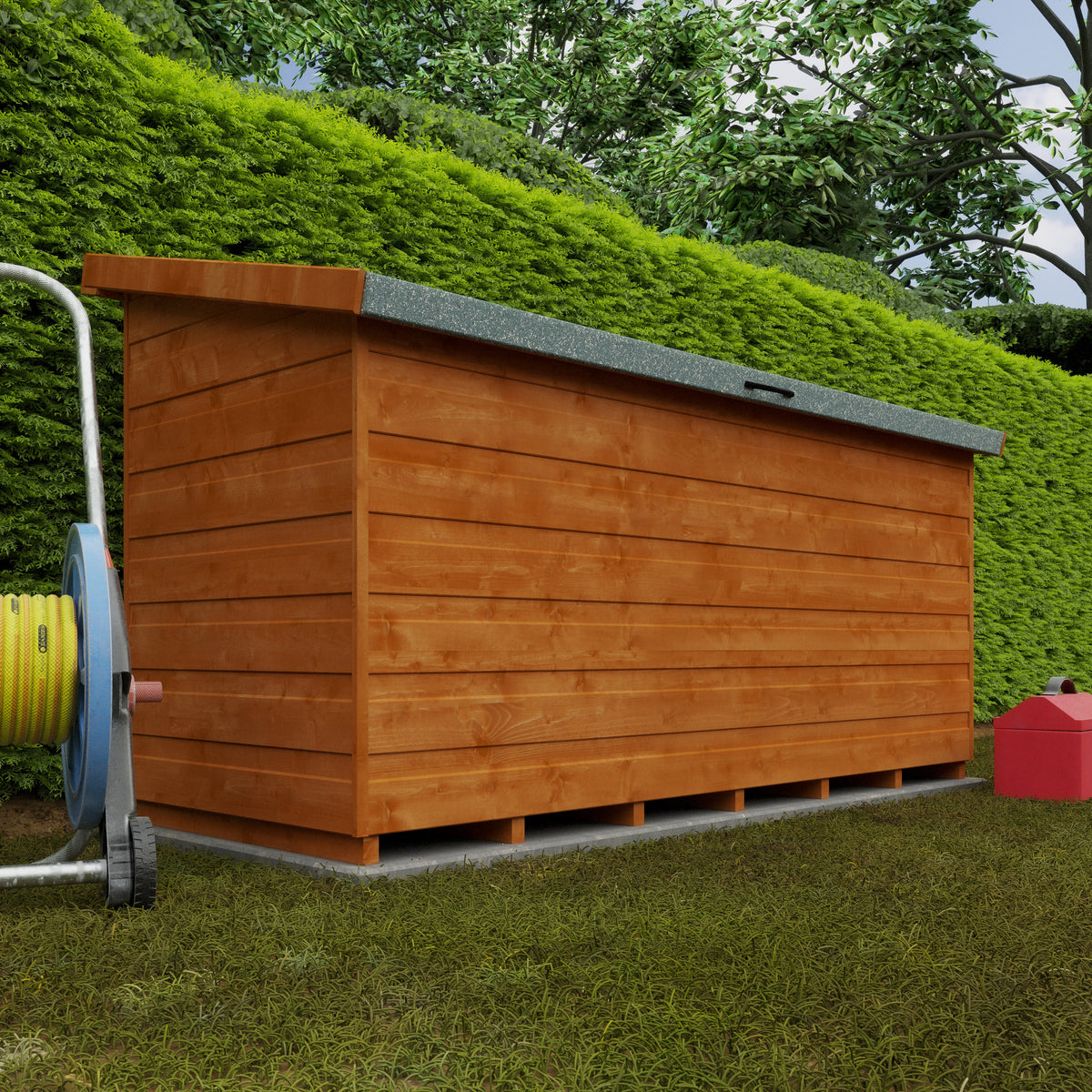 Redlands 6' x 2' Shiplap Tool Chest | Sheds.co.uk