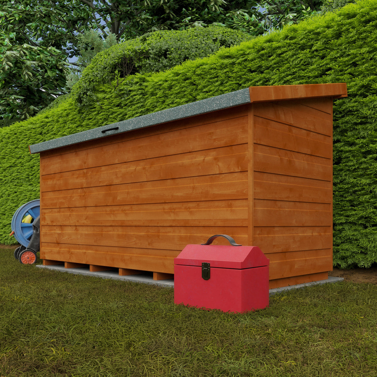 Redlands 6' x 2' Shiplap Tool Chest | Sheds.co.uk