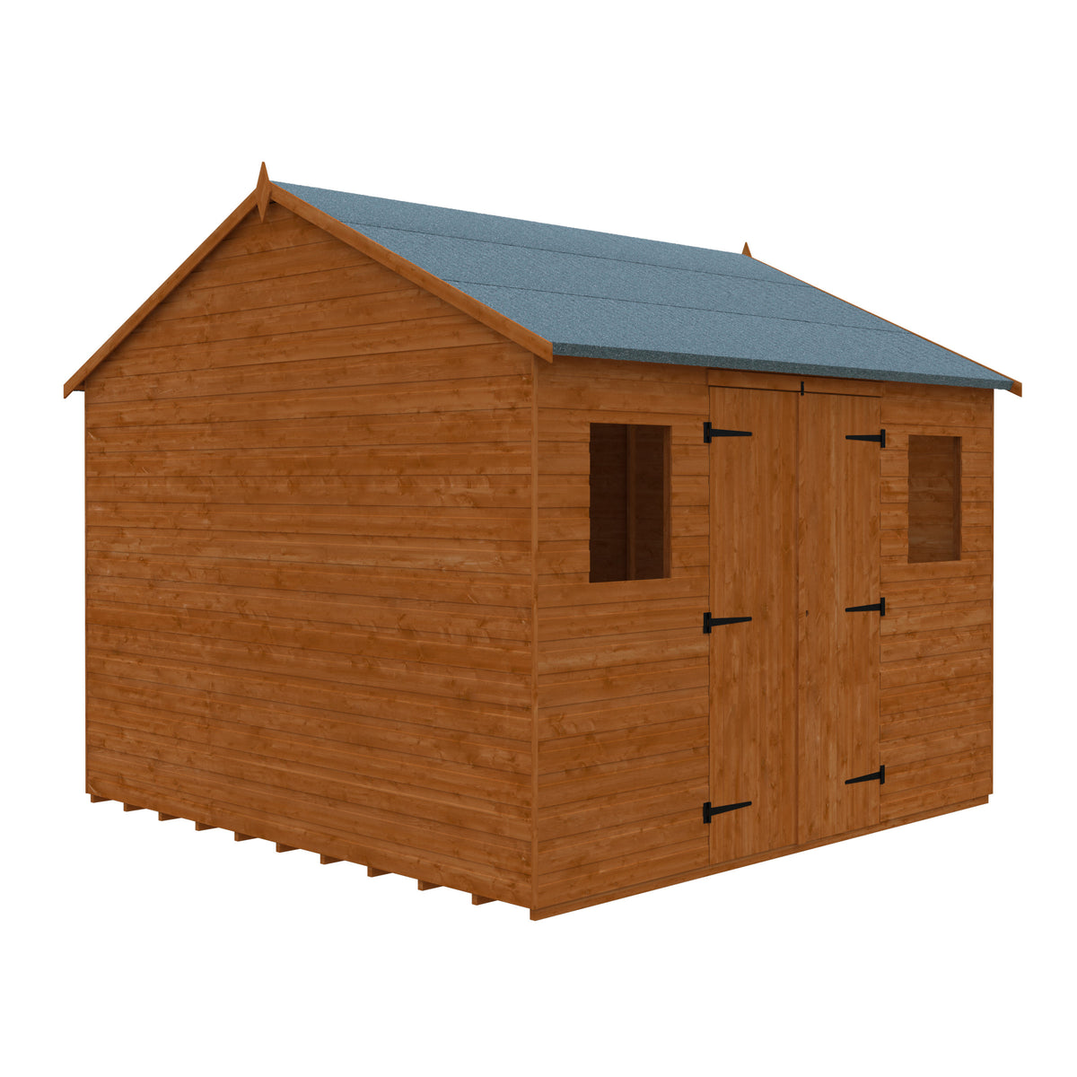 Redlands 10' x 10' Shiplap Reverse Apex Workshop | Sheds.co.uk