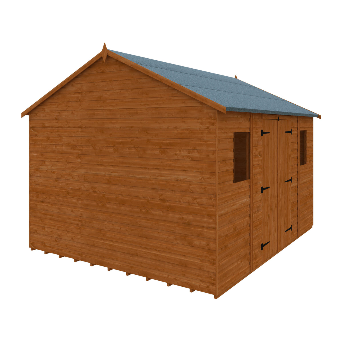 Redlands 8' x 16' Shiplap Reverse Apex Workshop | Sheds.co.uk
